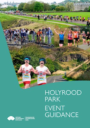 Cover image for the guidance notes for holding an event at Holyrood Park