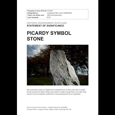Picardy Stone - Statement of Significance