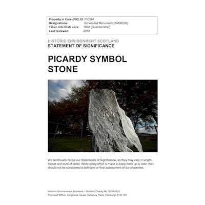 Picardy Stone - Statement of Significance