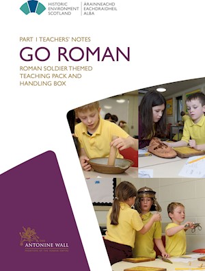 Front cover of the Go Roman Handling Box Teachers' notes 