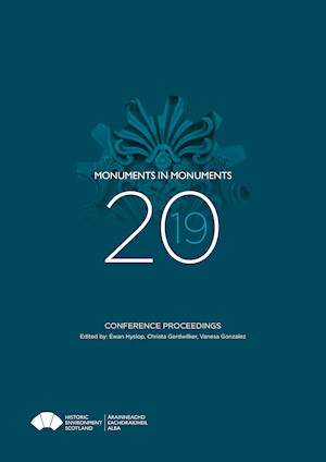 Front cover of Monuments in Monuments 2019 conference proceedings