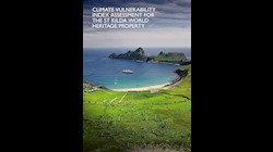 Climate Vulnerability Index (CVI) Assessment for St Kilda World Heritage Site