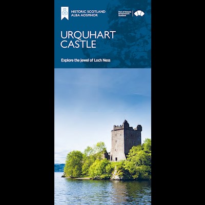 Front cover of the Urquhart Castle visitor leaflet