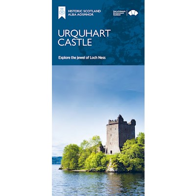 Front cover of the Urquhart Castle visitor leaflet