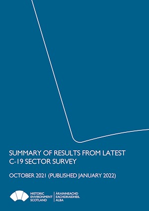 Front cover of the COVID-19 Sector Survey Report October 2021