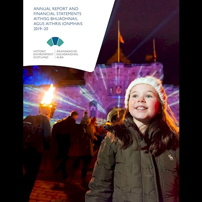 Front cover of HES Annual Report 2019-20
