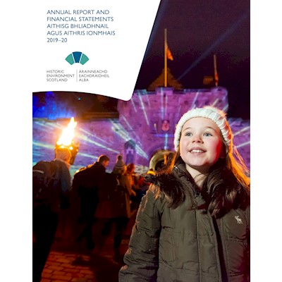 Front cover of HES Annual Report 2019-20