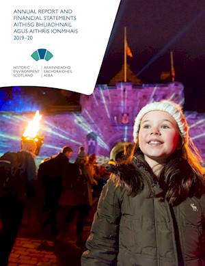 Front cover of HES Annual Report 2019-20