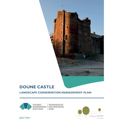 Front cover of Doune Castle Landscape Conservation Management Plan