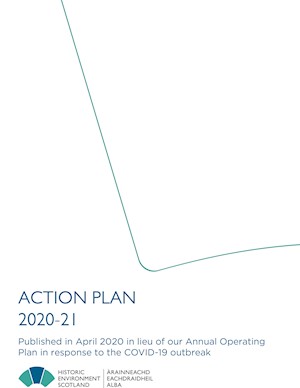 Front cover of our Action Plan 2020-21