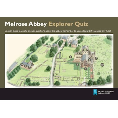 cover of melrose abbey explorer quiz