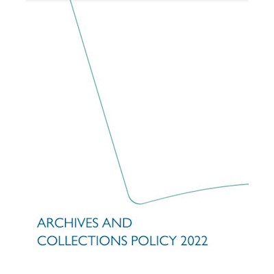 Archives and collection cover page 
