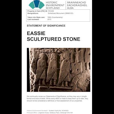 Front cover of Eassie Sculptured Stone Statement of Significance