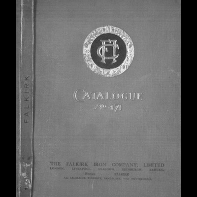 Catalogue No 471., The Falkirk Iron Company