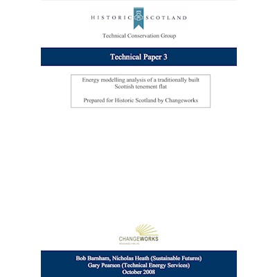 Energy Modelling Analysis of a Traditionally Built Scottish Tenement Flat