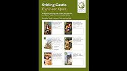 Stirling Castle Explorer Quiz