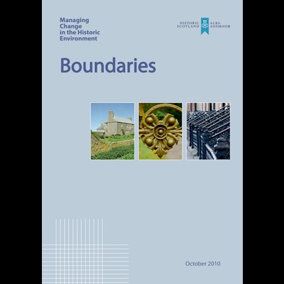 Managing Change in the Historic Environment: Boundaries